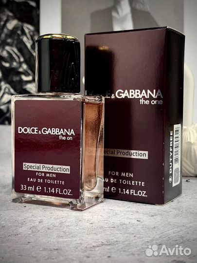 Dolce gabbana the one 33мл