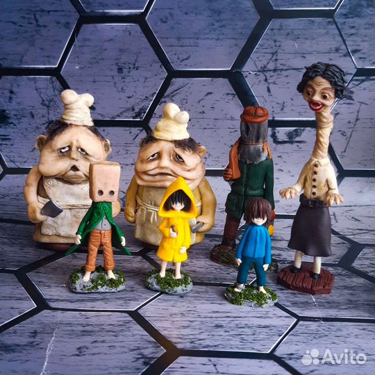 Фигурки из игры маленькие кошмары