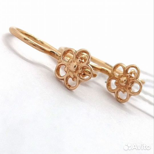 Серьги Золото