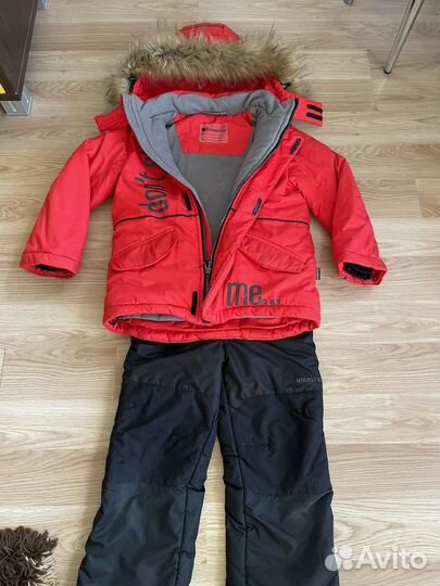 Зимний комплект Nikastyle, размер 122