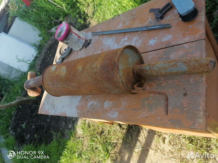 Продам глушитель на поло 5 покал. седан