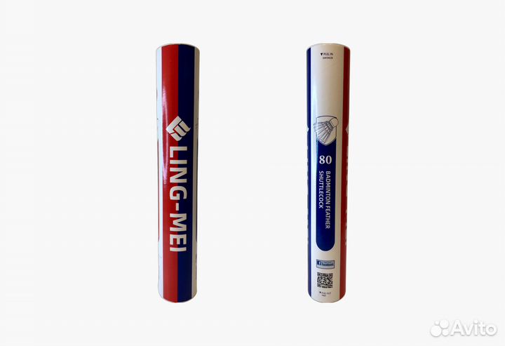 Воланы для бадминтона - Lingmei 80, Lingmei 80 PRO