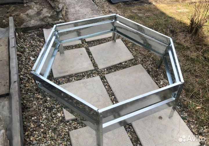 Грядка темно-зеленая 1м х 4м х 22см