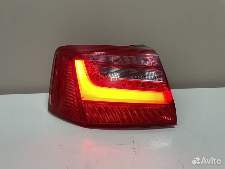 Фонарь левый в крыло Audi A6 4G C7 седан
