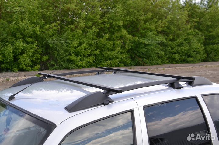 Рейлинги с поперечинами на Шевроле Нива 2002-2020