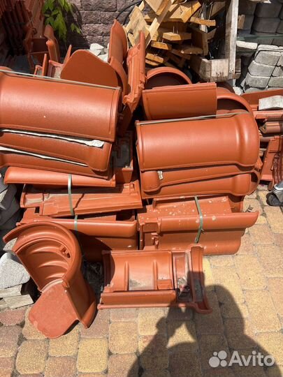 Керамическая черепица немецкая