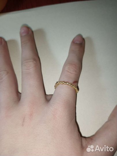 Кольцо из бисера