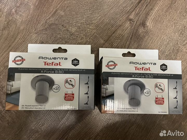 Фильтры для беспроводного пылесоса tefal