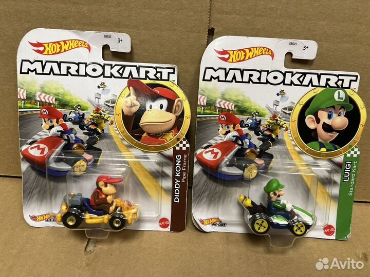 Машинка Hot wheels Mario