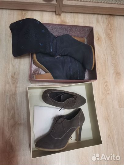 Ботинки сапоги ботильоны 39