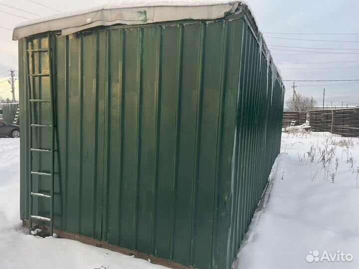 Вагончик бытовка раздевалка 9х3