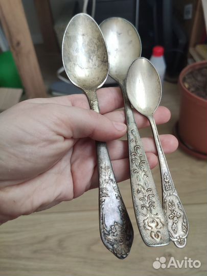 Ложки мельхиоровые СССР