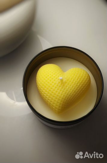 Ароматическая свеча ручной работы