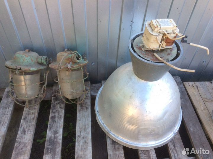 Уличные фонари светильники СССР