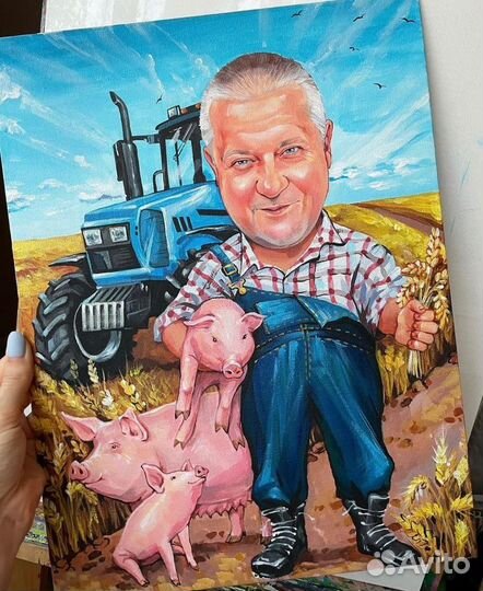 Шаржи,портреты по фото.Художник иллюстратор