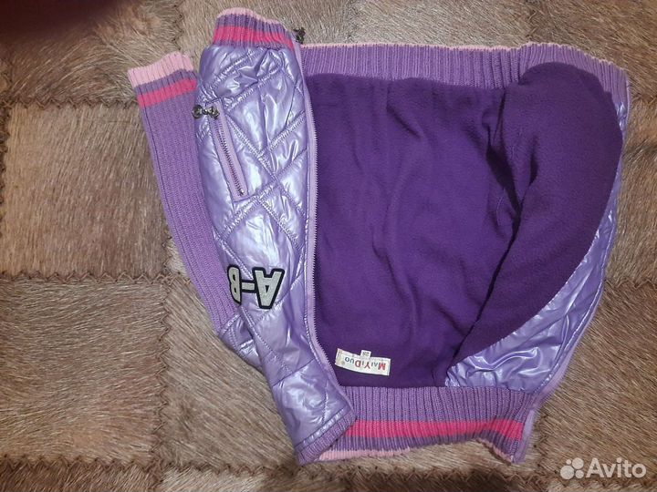 Куртка демисезонная для девочки 104