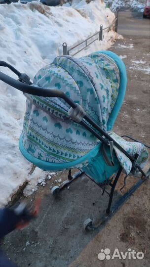 Коляска санки Ника Умка