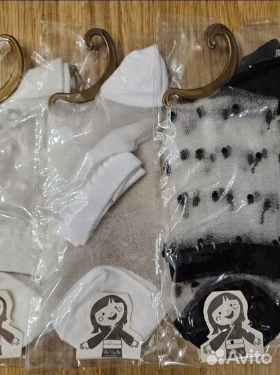 Прозрачные носки 36 - 39 женские