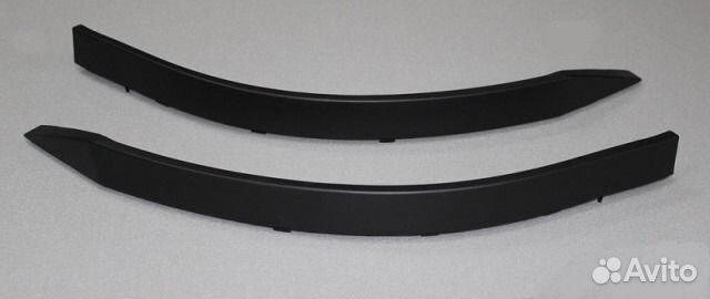 Накладки (реснички) защитные,нижние,бампера Приора