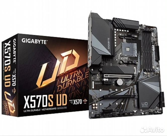 Материнская плата AM4 Gigabyte X570s ud