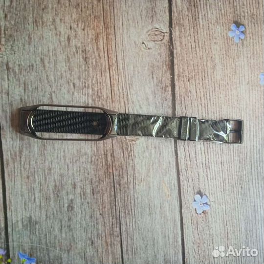 Ремешок металлический на mi band 5/6