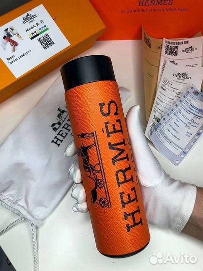 Термос с датчиком температуры Hermes