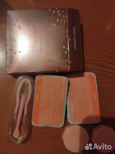 Линзы контактные