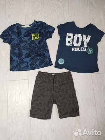Шорты и футболки 98 см