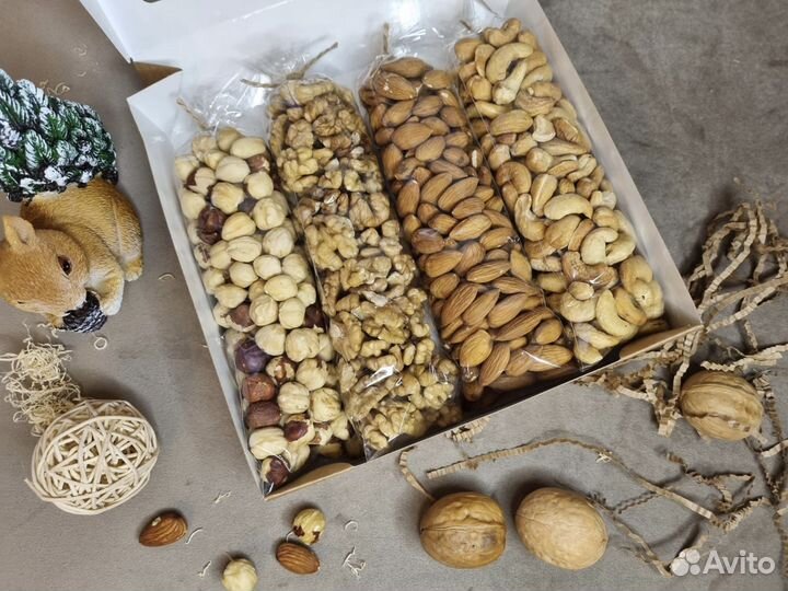 Подарочный набор с орешками, сухофрукт