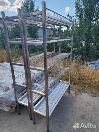 Сушилка для посуды напольная