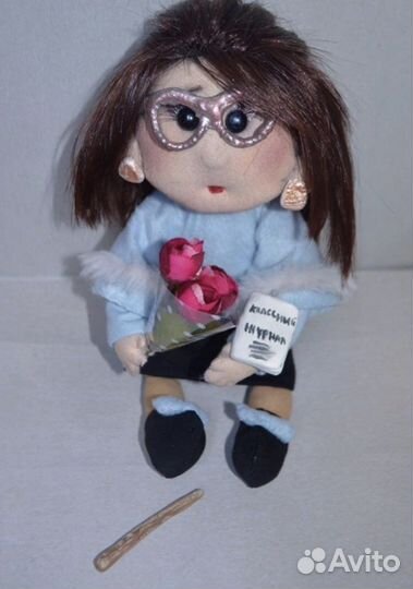 Текстильная кукла ручной работы