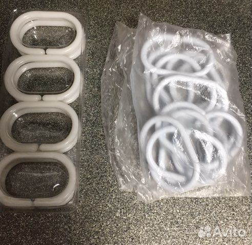 Кольца для штор в ванную комнату