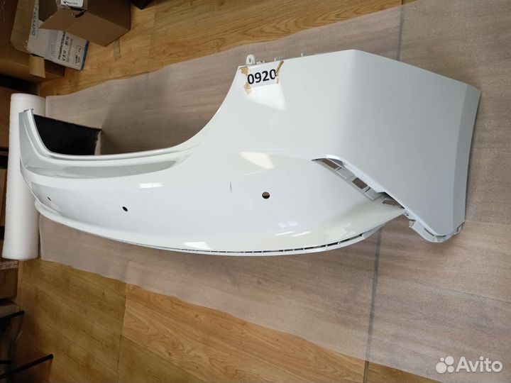 Задний бампер hyundai solaris 2 рестайлинг