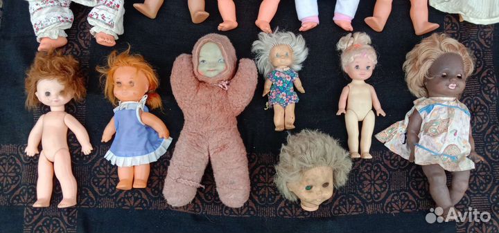 Куклы СССР гдр коляска, стул