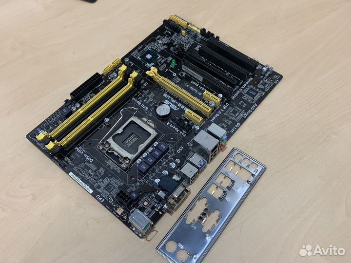 Материнская плата asus B85-plus s1150