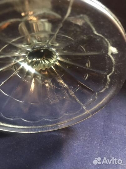 Ваза для фруктов на ножке СССР