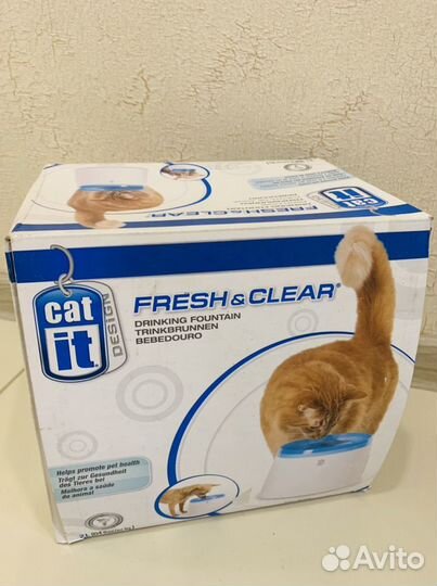 Питьевой фонтанчик для кошек и собак CatIT