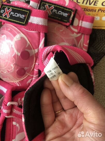 Защита для роликов со шлемом s