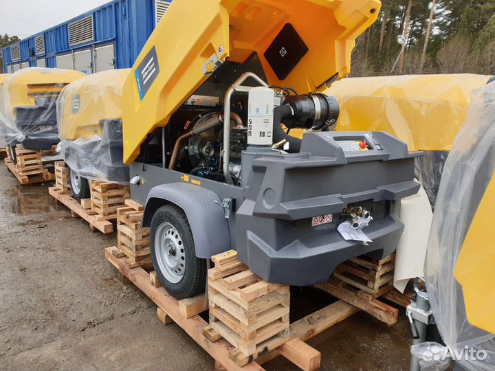 Дизельный компрессор Atlas Copco XAS 88 KD