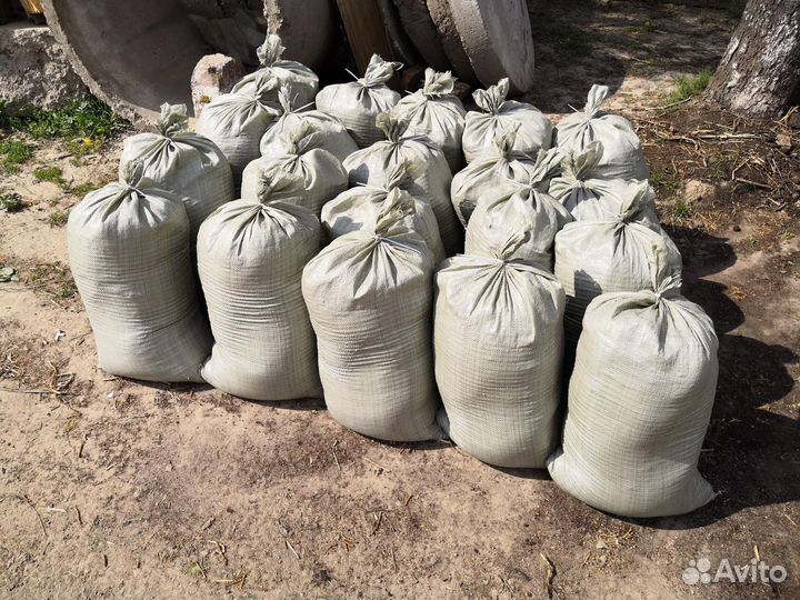 Навоз перегной в мешках