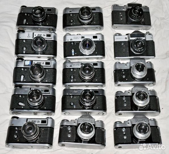 Фотоаппараты Зенит (модели - 3, 3М и Е)