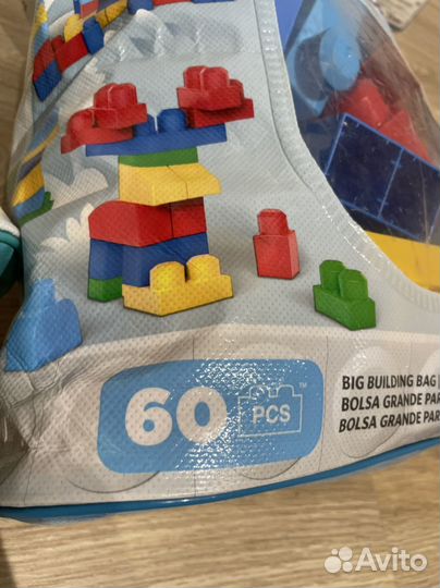 Конструктор Mega bloks 80 деталей + 60 деталей