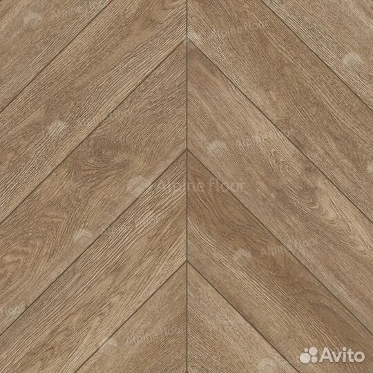 Каменно-полимерная плитка Alpine Floor Chevron Alp