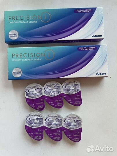 Линзы контактные