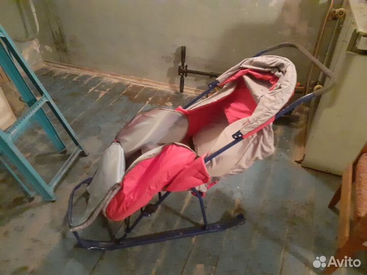 Детские зимние санки