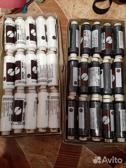 Нитки швейные