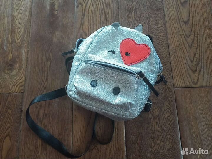 Рюкзак с принтом коровки