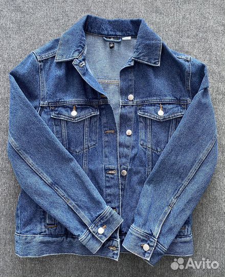 Джинсовая рубашка hm