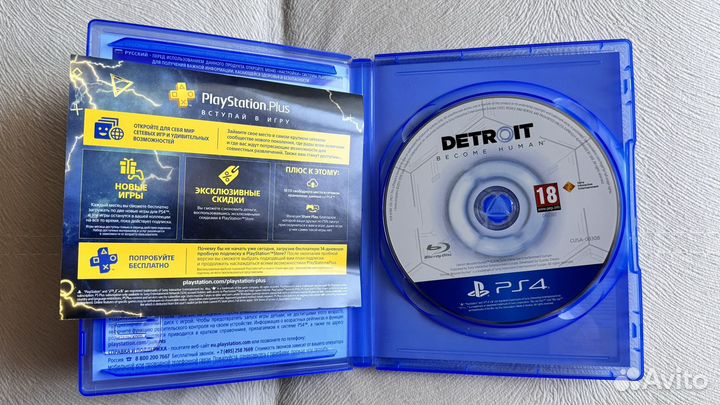 Игры для приставок ps4 диск новый Detroit