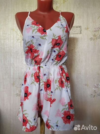 Вискозный комбинезон